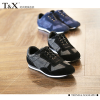 T&X男装 欧版欧洲站2015新款潮男阿甘运动鞋男士休闲鞋板鞋包邮