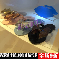 香港专柜代购  2015新品Melissa 梅丽莎蝴蝶结平底果冻人字拖凉鞋