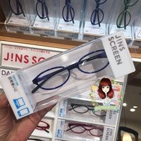 日本专柜采购 JINS PC 新款防电脑辐射 防蓝光 儿童护目眼镜
