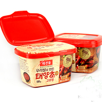 韩国调味品进口辣酱好餐得辣椒酱炒年糕拌饭炒茶料理盒装500g