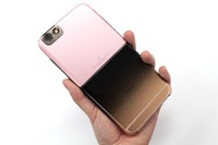日本代购~正品限量iphone6/plus奢华MATCH组合颜色渐变手机保护壳