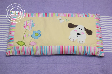 正品出口韩国卡通乔麦单人枕套可爱狗狗儿童枕头荞麦壳多功能枕