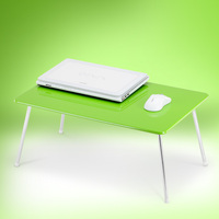 简约纯色可折叠笔记本电脑桌便携式床上电脑桌小书桌写字台彩色