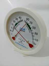 直读圆形指针式温湿度计家用室内壁挂立放寒暑表高精准工业测温议