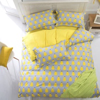 床上用品四件套磨毛全棉被单床单枕套1.5m1.8m