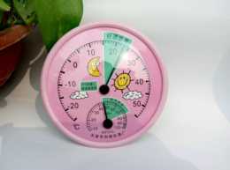 新款温湿度表婴儿房专用室内温湿度计家用温度表儿童房卡通数字