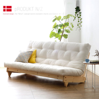 日式简约多功能沙发床可折叠小户型布艺沙发床两用北欧实木沙发床