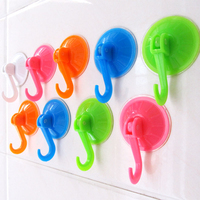 10个装吸盘挂钩厨房浴室卫生间真空超强承重塑料无痕粘钩