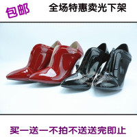 MYMAO香港代购ALAIN TONOOWSKI女鞋超低特价漆皮高跟鞋时尚尖头鞋