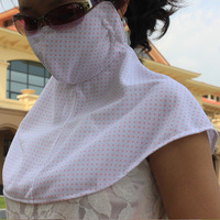 夏季专业防紫外线超薄大透气防尘雾防晒口罩男女款护颈抗uv口罩