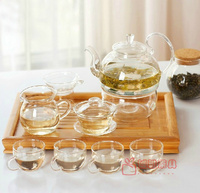 茶具 功夫套装茶具 家用套装茶具特价 套装功夫茶茶具套装 玻璃