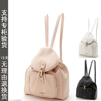 2015春夏新款包包日本Snidel双肩包学院风抽绳背包休闲代购女