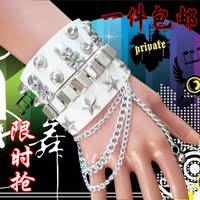 手链戒指套装女朋克个性创意简约日韩中性男时尚潮人摇滚嘻哈夜店