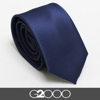 男士领带 男商务正装真丝韩版窄款6cm深蓝色结婚领带包邮女