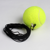 正品大卫单人训练用绳子网球 绳子球 带绳球 超耐打带线训练网球