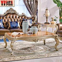 伊思帕欧式家具 欧式长茶几 客厅实木方角几 美式咖啡桌茶台