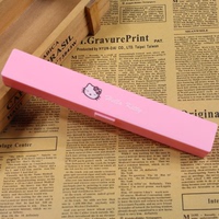 创意可爱简约hellokitty便携式塑料牙刷盒户外旅行卡通带盖牙刷筒