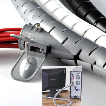 包邮促销包线管缠线管束线管理线器绕线管理线器Ф16mm-32mm