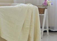 新品 冬季100%纯棉保暖盖毯 柔软儿童毯 沙发休闲毯 飞机毯 包邮