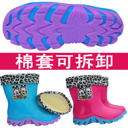 韩国夏季儿童雨鞋 男女宝宝雨靴 小孩水鞋短筒 幼童防滑橡胶靴子