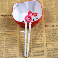 创意可爱helloKitty卡通儿童益智学习训练筷宝宝吃饭筷子练习筷