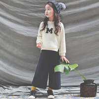 2016ST2598米米你韩国童装女童套装韩国实拍一件代发童装秋款童装