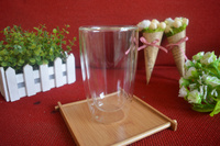 女 双层玻璃杯茶杯 玻璃杯双层玻璃杯 便携双层双层玻璃耐热杯