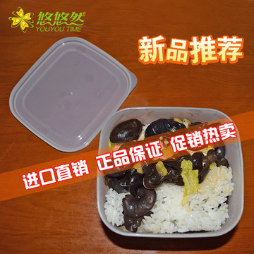 日本进口 抗菌饭盒 保鲜盒 饭盒 塑料饭盒 水果保鲜盒 冷藏便当盒