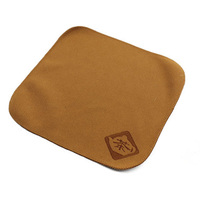 裕志 高级绵制茶巾超强力吸水 棕色方形茶布 素色小茶巾 茶道配件