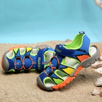 夏季男童凉鞋包头儿童沙滩鞋防滑学生凉鞋小中大童休闲凉鞋包头鞋