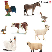 专柜正品 Schleich 思乐 仿真动物模型农场动物 牛羊鸡鸭鹅羊多款