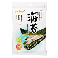 urfun 扁桃仁脆片海苔20g 台湾进口 儿童海苔办公室零食品