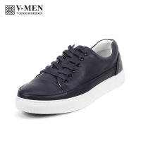 V-MEN威曼2015新款时尚潮流英伦风男鞋男士休闲单鞋板鞋商务皮鞋