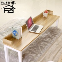 现代简约移动台式跨床桌子笔记本懒人双人电脑桌床上餐桌书桌特价