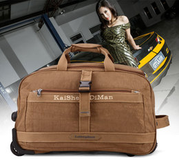 包邮 男女手提 拉杆包折叠行旅袋行李袋特价韩版大容量拉杆旅行包