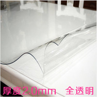 包邮桌垫加厚软玻璃软玻璃 透明玻璃软桌布玻璃软桌垫软的玻璃