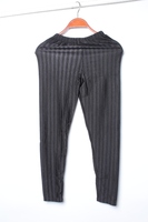 2015特价新款夏季高端日系弹力条纹 松紧腰休闲裤七分裤新品上市