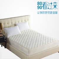 加厚夹棉床笠席梦思保护垫/床套特价包邮防滑床单床罩垫