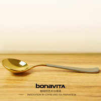 Bonavita博纳维塔SCAA标准钛合金专业咖啡杯测勺礼盒装附收纳袋