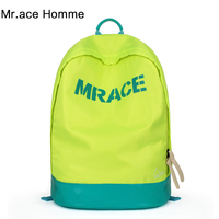 Mr.Ace Homme双肩包女休闲包时尚学生书包男韩版潮学院旅行背包