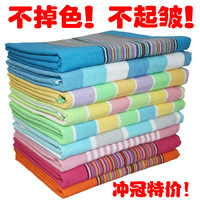 【今日特卖】纯棉加厚老粗布床单单件 全棉布单人双人被单2*2.3米