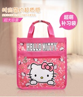 超萌可爱手提书包 hello kitty补习袋 KT猫女童 购物袋帆布袋