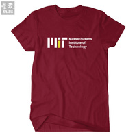 麻省理工学院T恤校服 学院派 MIT 男女短袖美国大学T恤留学生班服