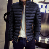 男士2015新款棉衣冬季外套韩版棉服青少年修身冬装加厚棉QAFeQUWF
