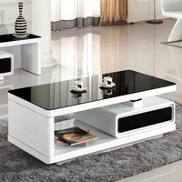 现代简约烤漆1.3米单抽茶几电视柜套装组合小户型客厅柜家具A981