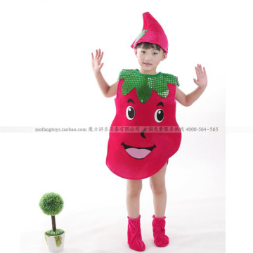 2016新款儿童水果蔬菜演出服红薯苹果玉米青菜亲子舞蹈表演服装