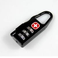 密码锁 迷你 挂锁 十字标志 瑞士 数字 抽屉 书包 箱包 密码锁