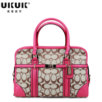 UKUK2015年新款女包欧美时尚手提包 OL女士帆布包包休闲大包包