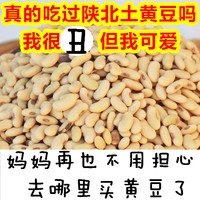 陕北高山肾形有机小黄豆 非转基因农家自种发豆芽豆浆专用500g