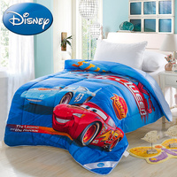 Disney/迪士尼儿童被子冬被芯 汽车总动员纯棉卡通冬被床上用品